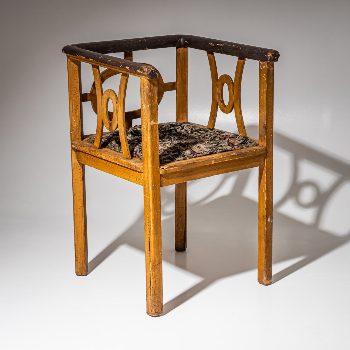 Pair Of Art Nouveau Armchairs, Early 20th Century-photo-5