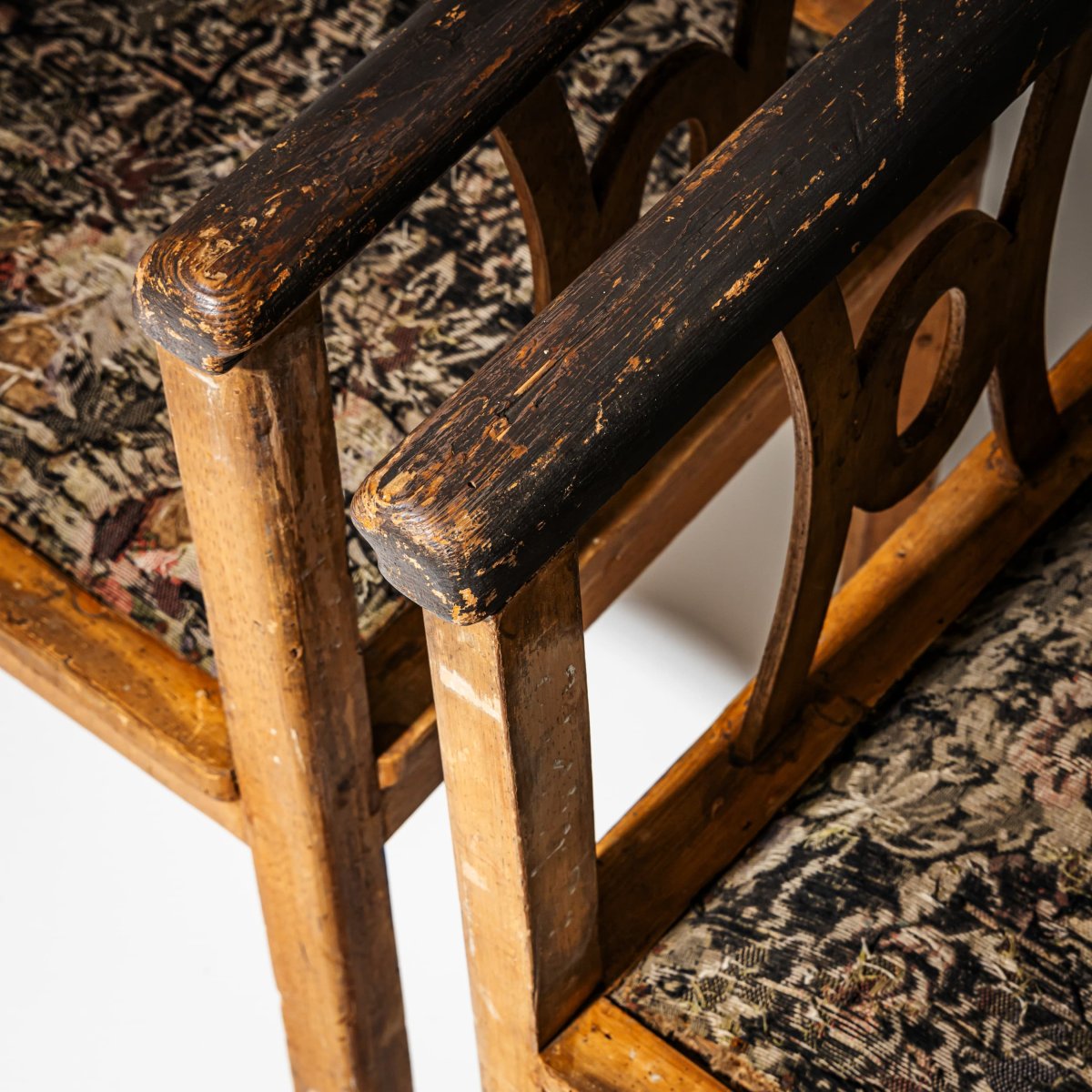 Pair Of Art Nouveau Armchairs, Early 20th Century-photo-6
