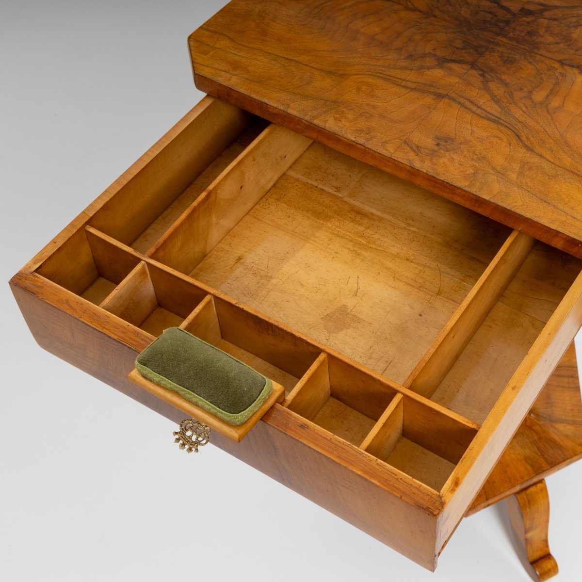 Biedermeier Sewing Table, Circa 1820-photo-5