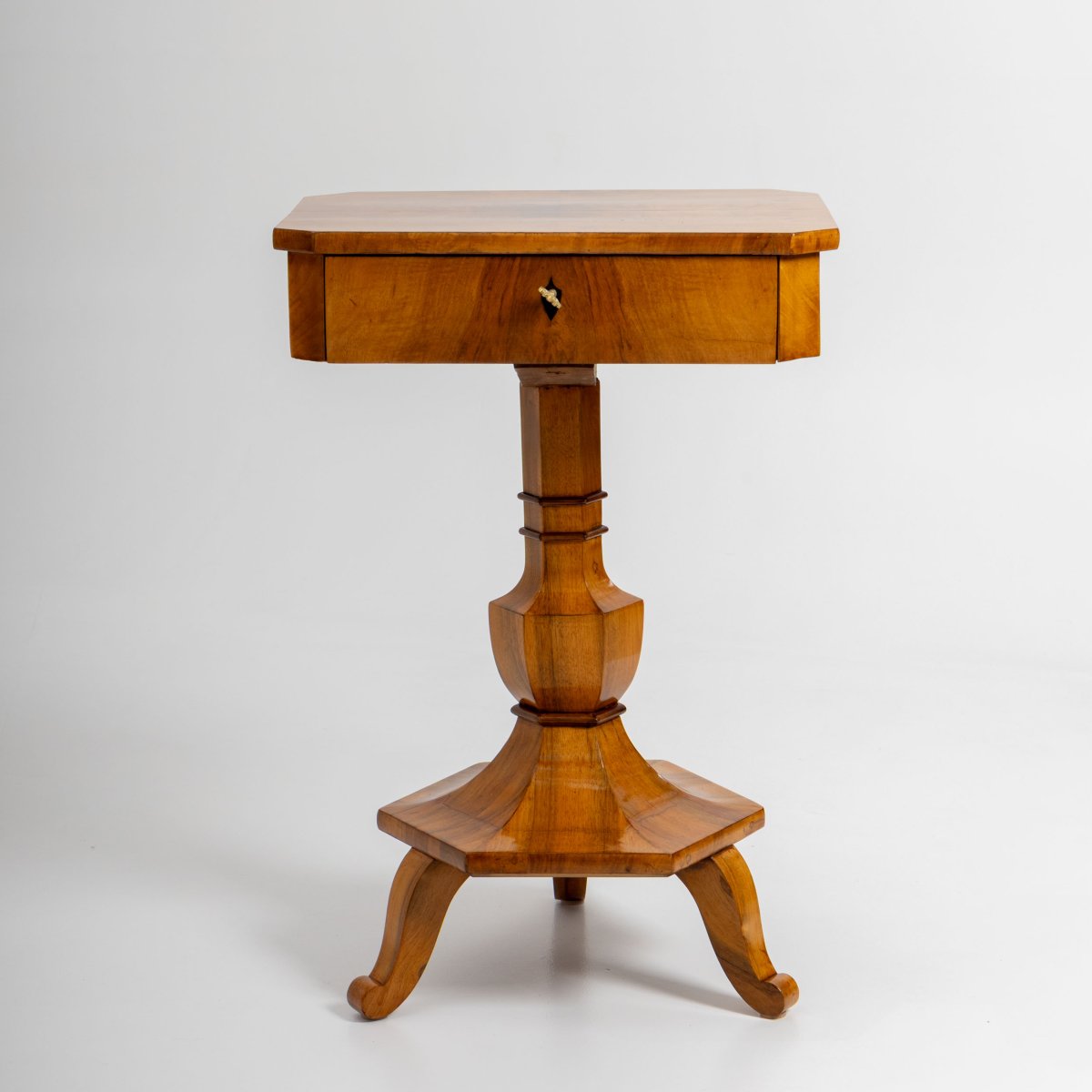 Biedermeier Sewing Table, Circa 1820-photo-6