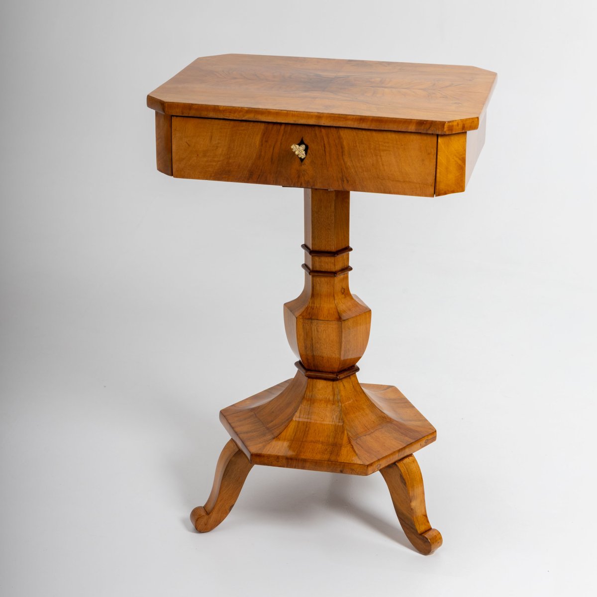 Biedermeier Sewing Table, Circa 1820-photo-7