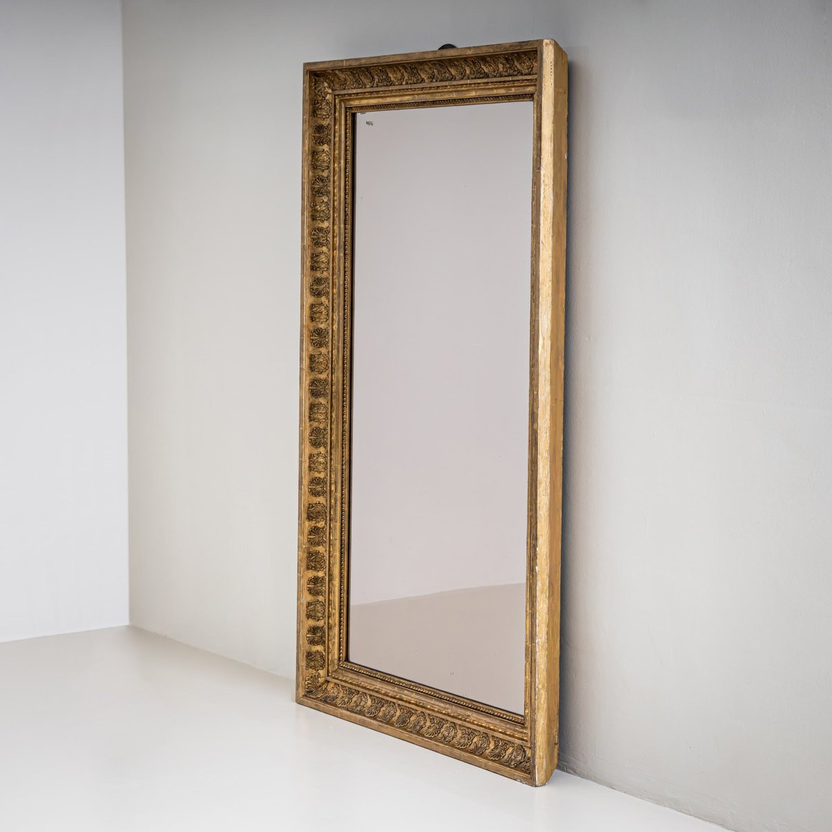 Miroir mural Empire doré, début du XIXe siècle-photo-2