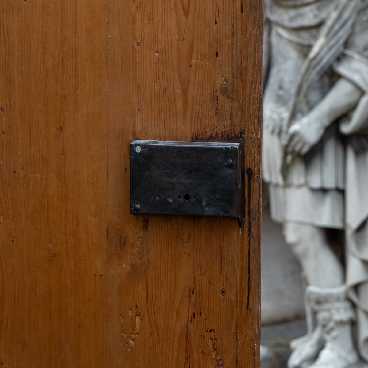 Hand-painted Folk Art Cabinet, Southern Germany, Dated 1877 And Monogrammed Emm-photo-7