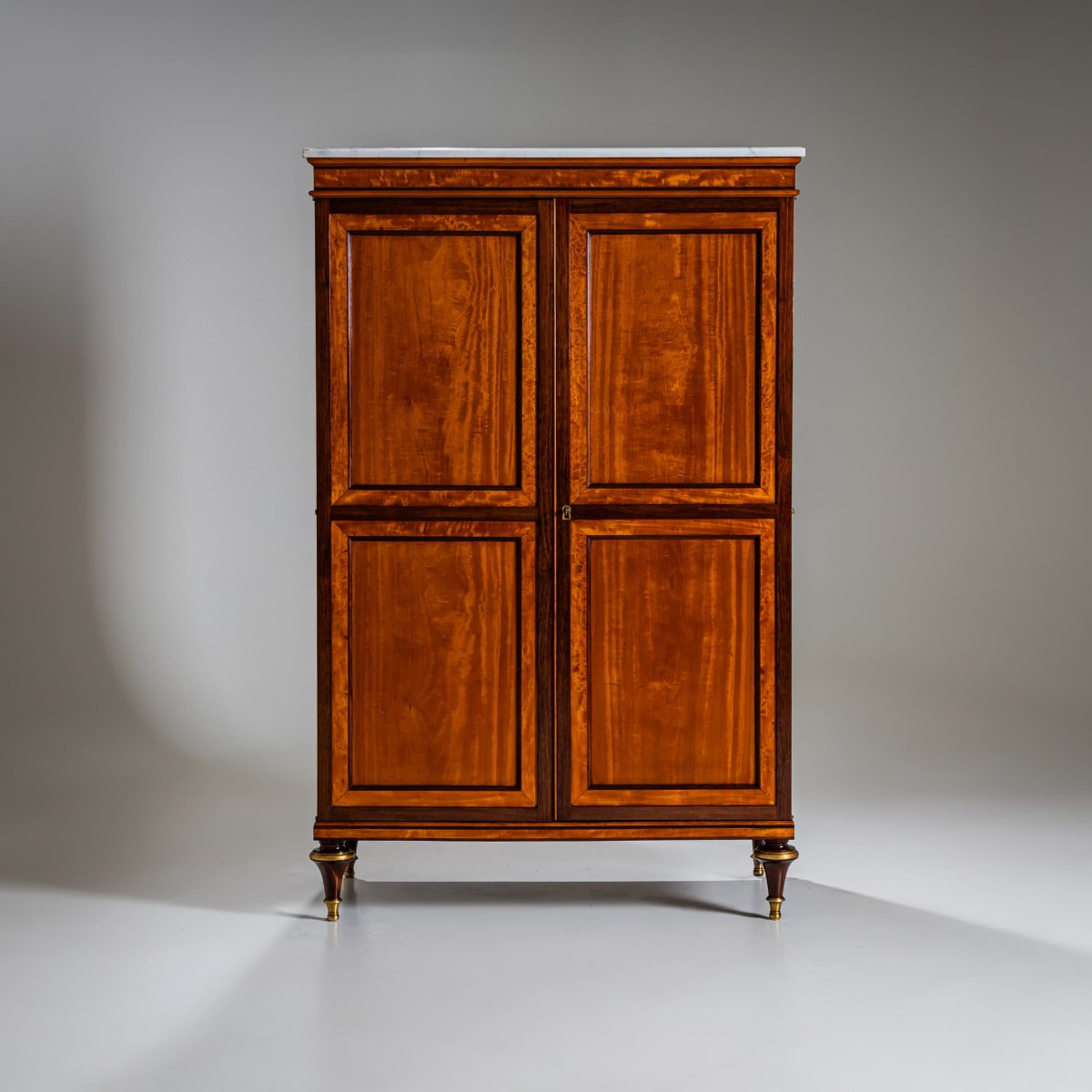 Cardboard Box, Stamped Claude-charles Saunier, France, Circa 1790-photo-2