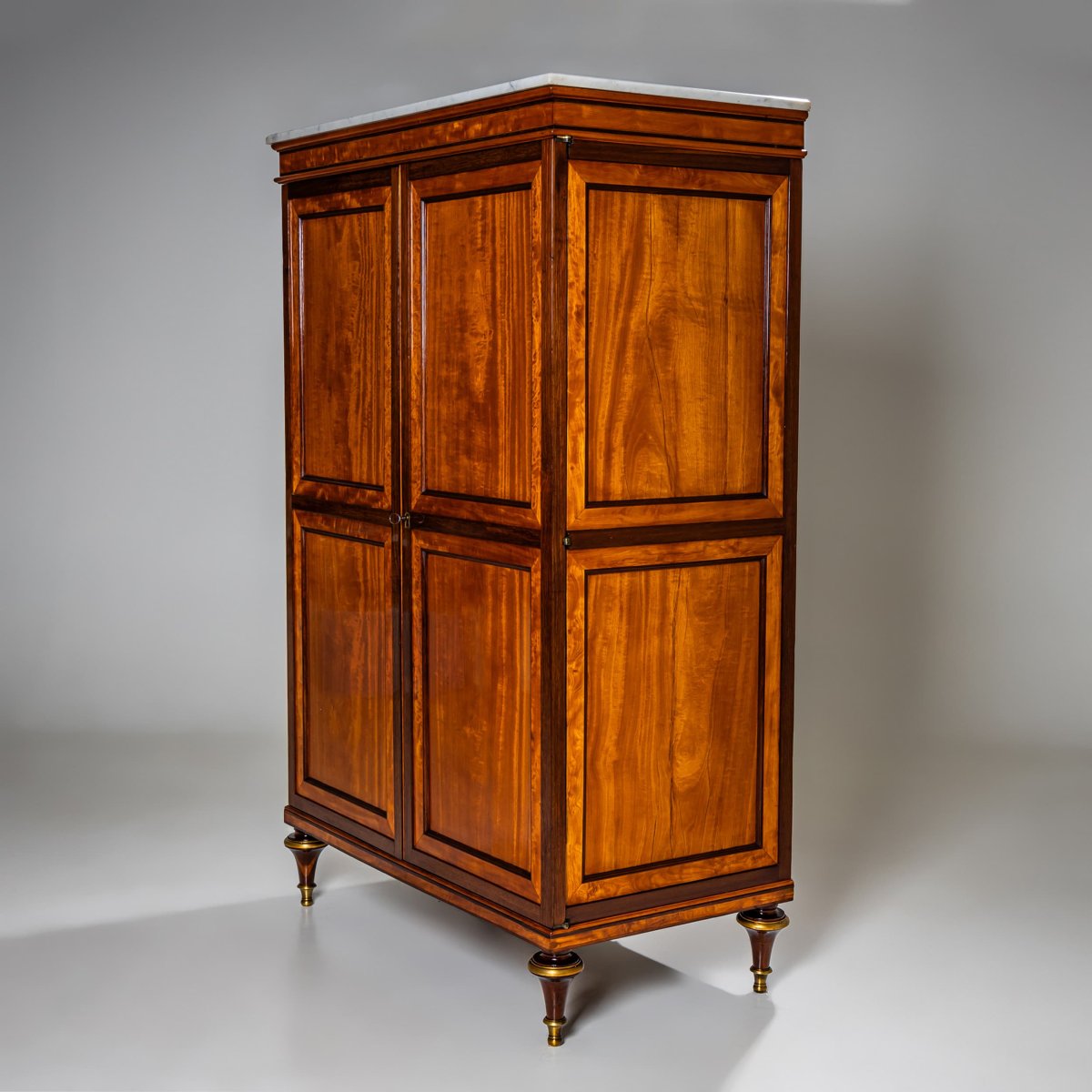 Cardboard Box, Stamped Claude-charles Saunier, France, Circa 1790-photo-7