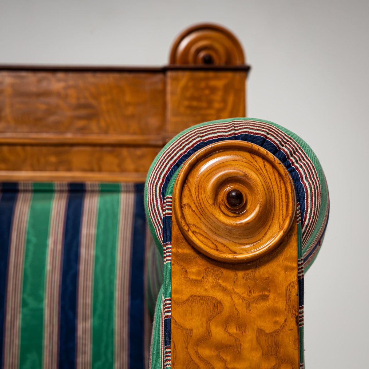 Biedermeier Sofa In Ash, Circa 1830-photo-1