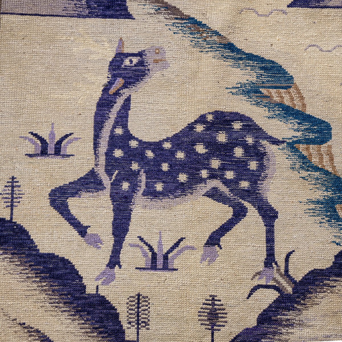 Chinese Baotou Rug, First Half Of The 20th Century-photo-6