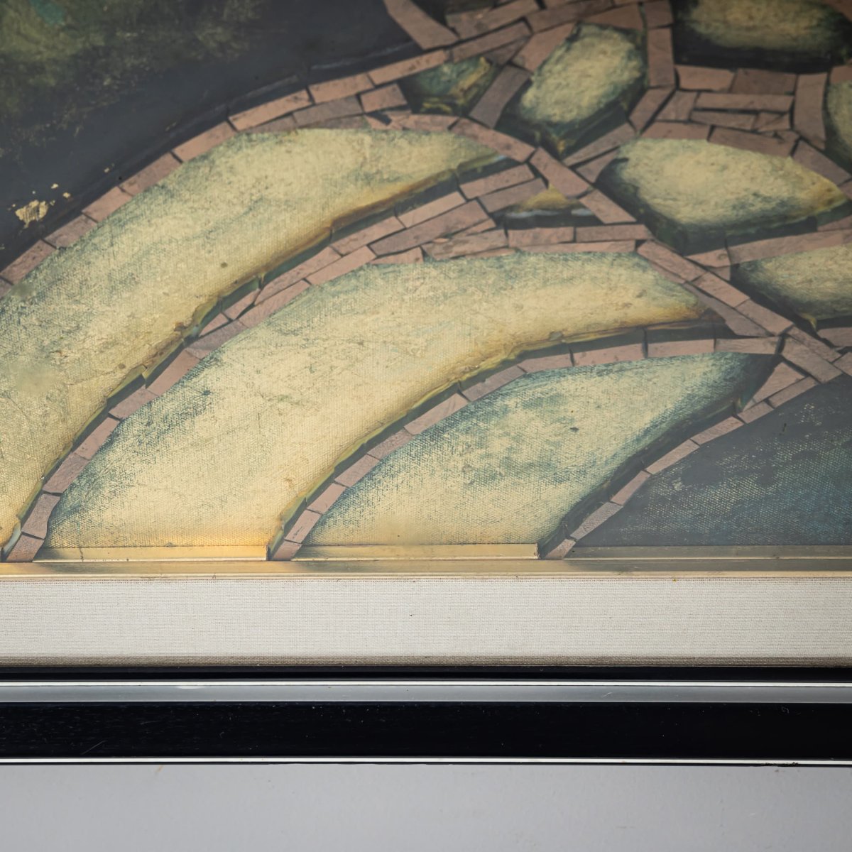 Modern Abstraction, Collage, Dated 1973-photo-6