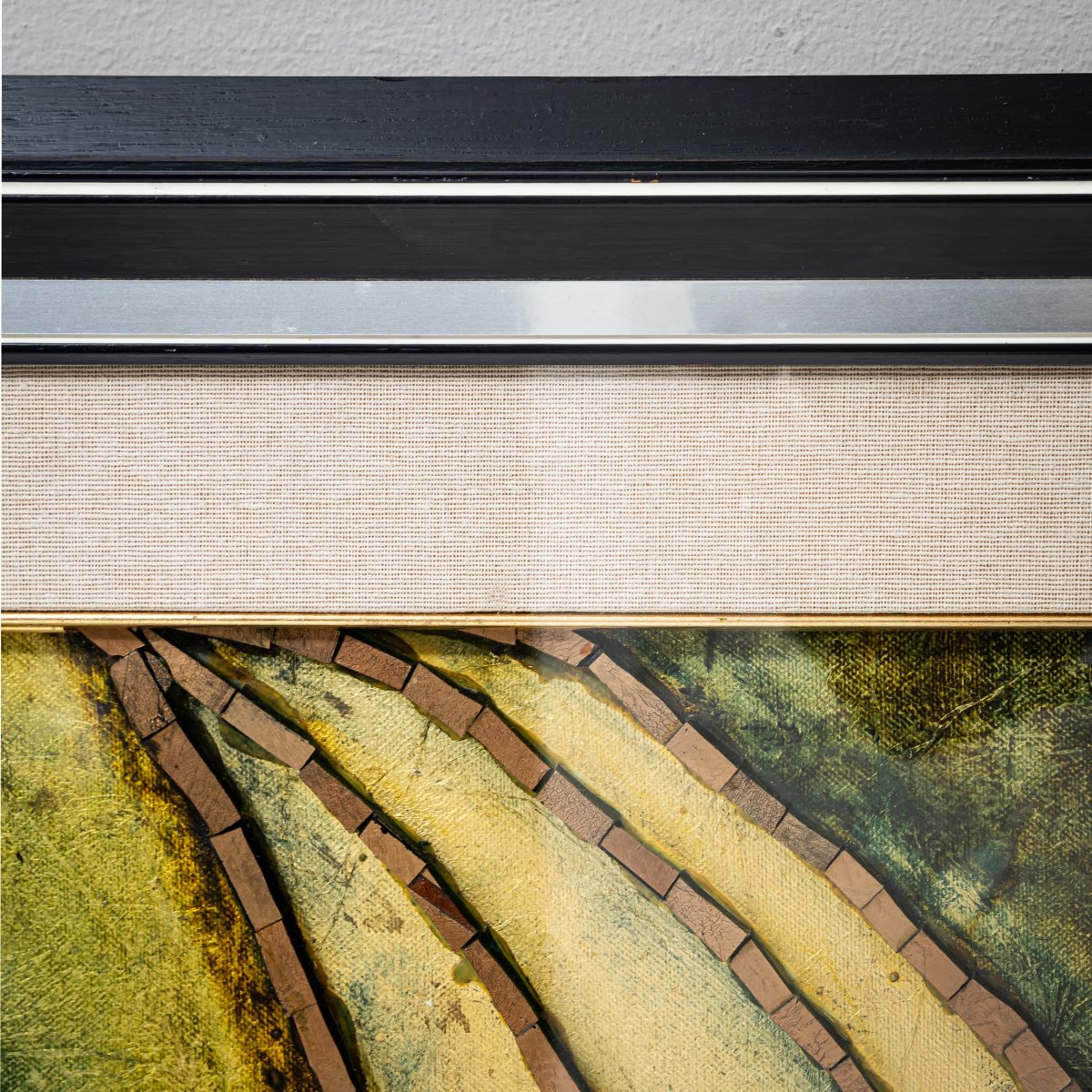 Modern Abstraction, Collage, Dated 1973-photo-7