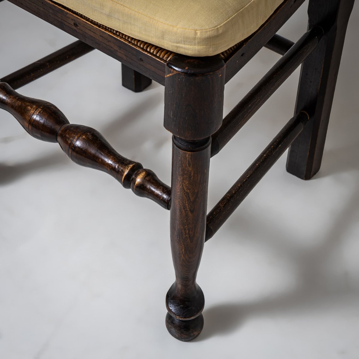 Dining Chairs With Ladder Backs, Probably 19th Century-photo-2