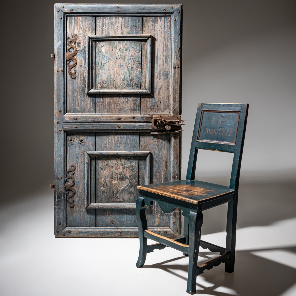 Porte extérieure baroque, XVIIIe siècle-photo-2