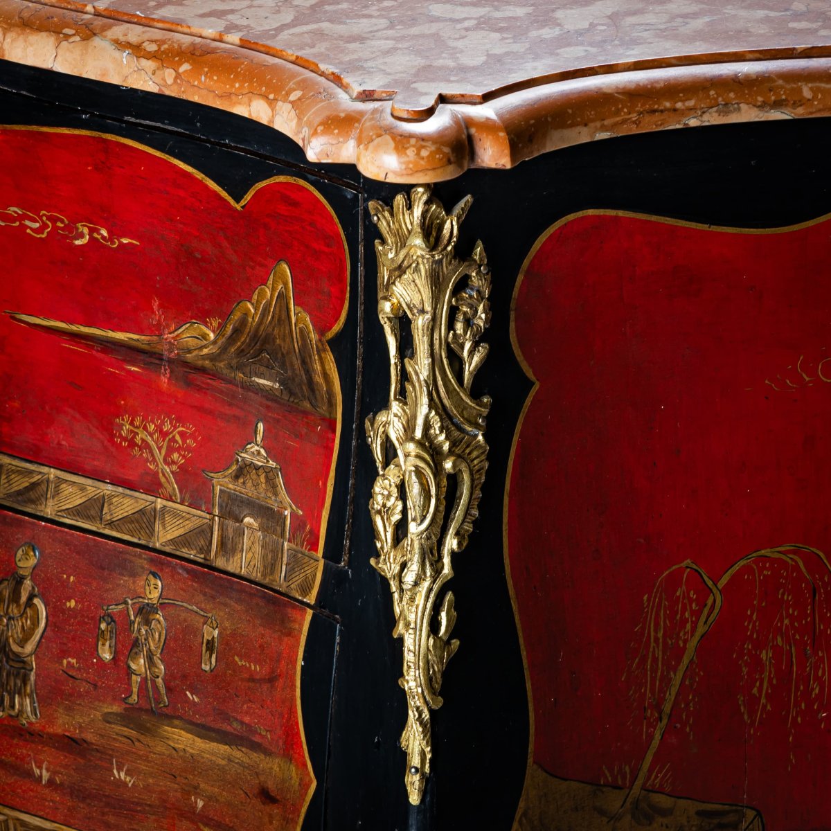 Commode chinoise, première moitié du XXe siècle-photo-7