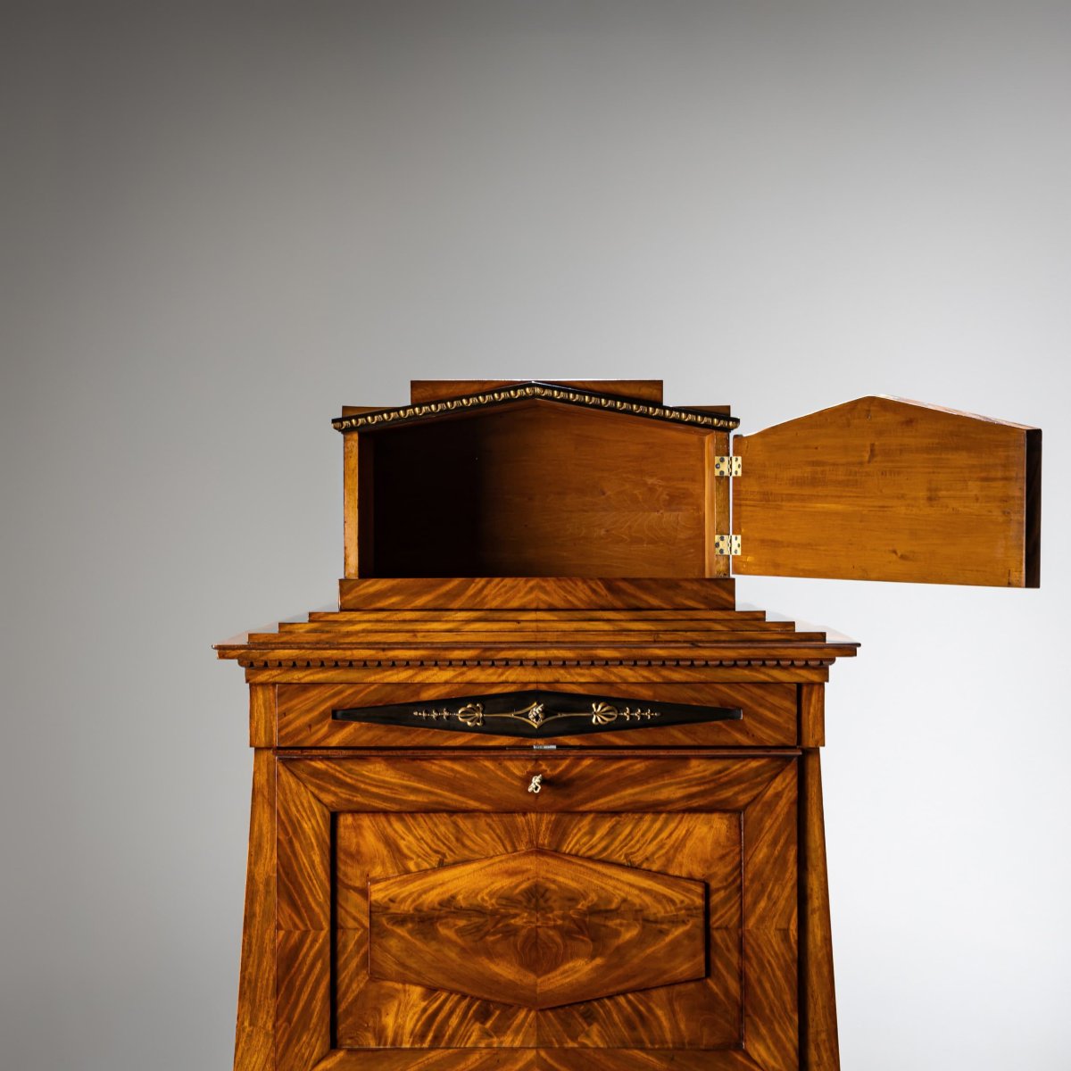 Secrétaire pyramidal Biedermeier, Berlin, vers 1810-photo-6