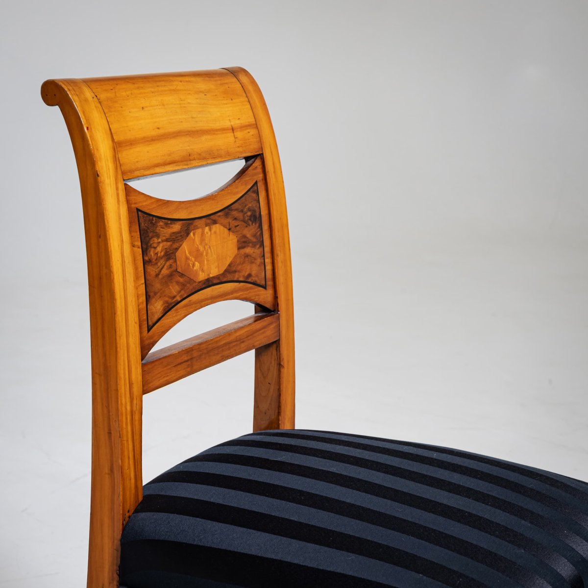 Eight Biedermeier Dining Chairs, Circa 1820-photo-3