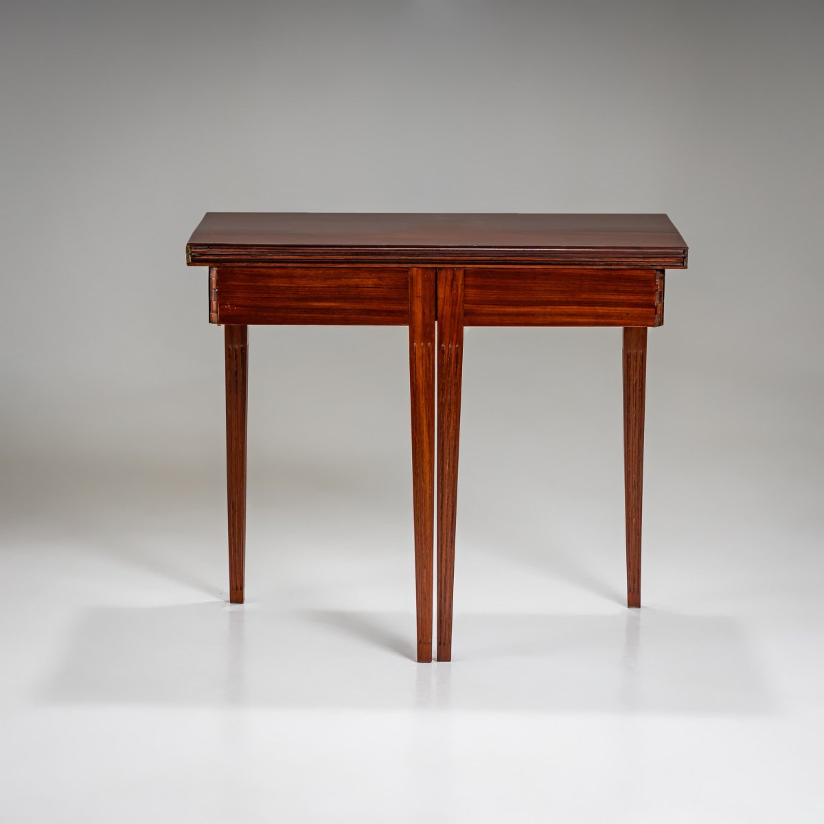 Folding Mahogany Table, 19th Century-photo-7