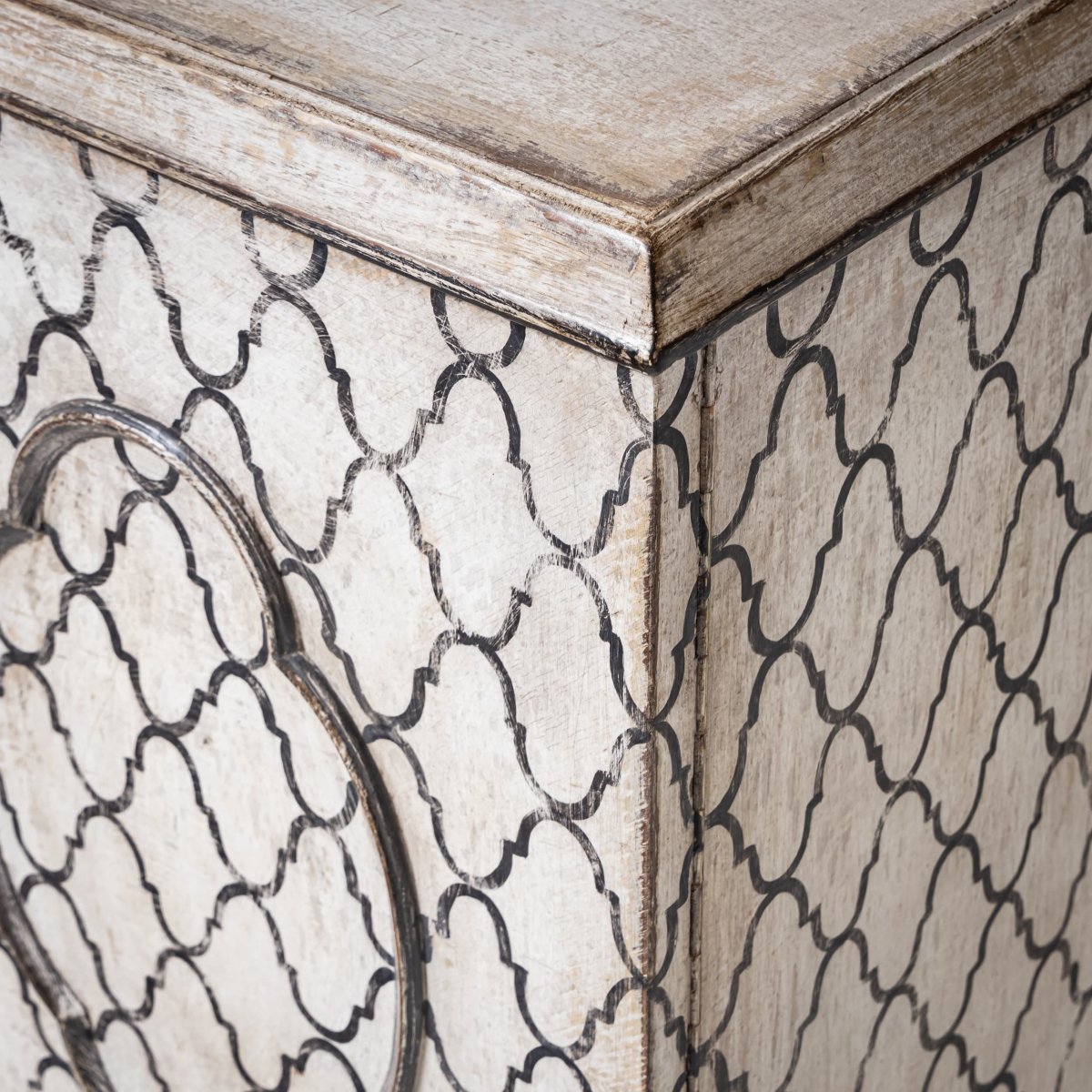 Sideboard With A New Hand-painted Design, Early 20th Century-photo-4