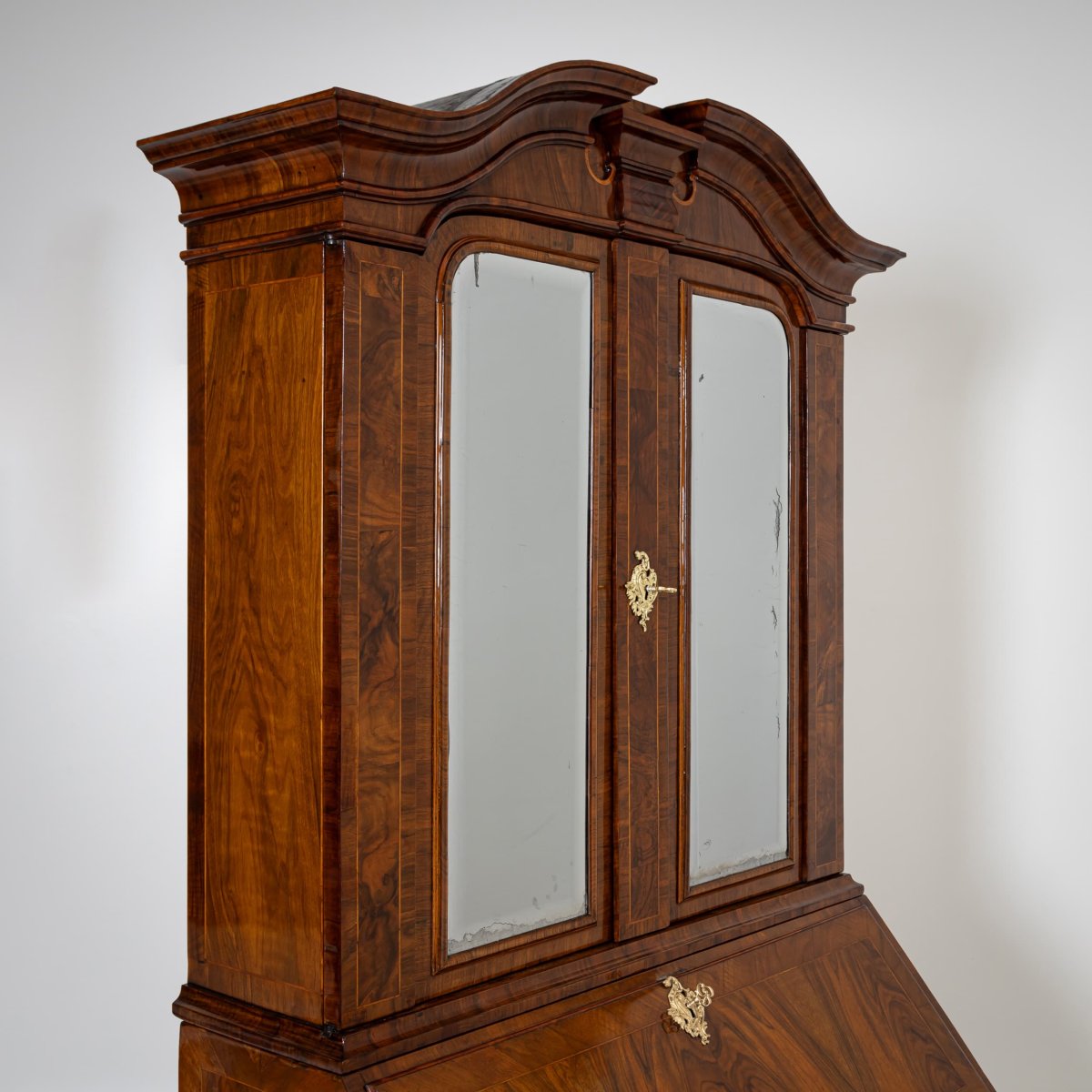 Secrétaire baroque, Saxe, milieu du XVIIIe siècle-photo-5