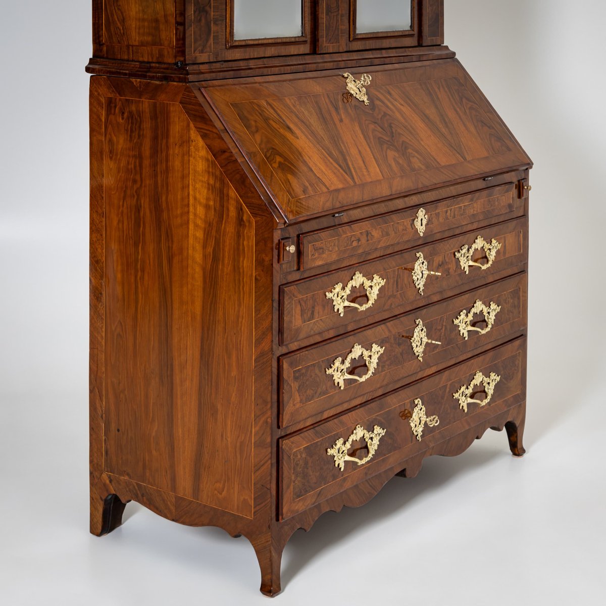 Secrétaire baroque, Saxe, milieu du XVIIIe siècle-photo-6