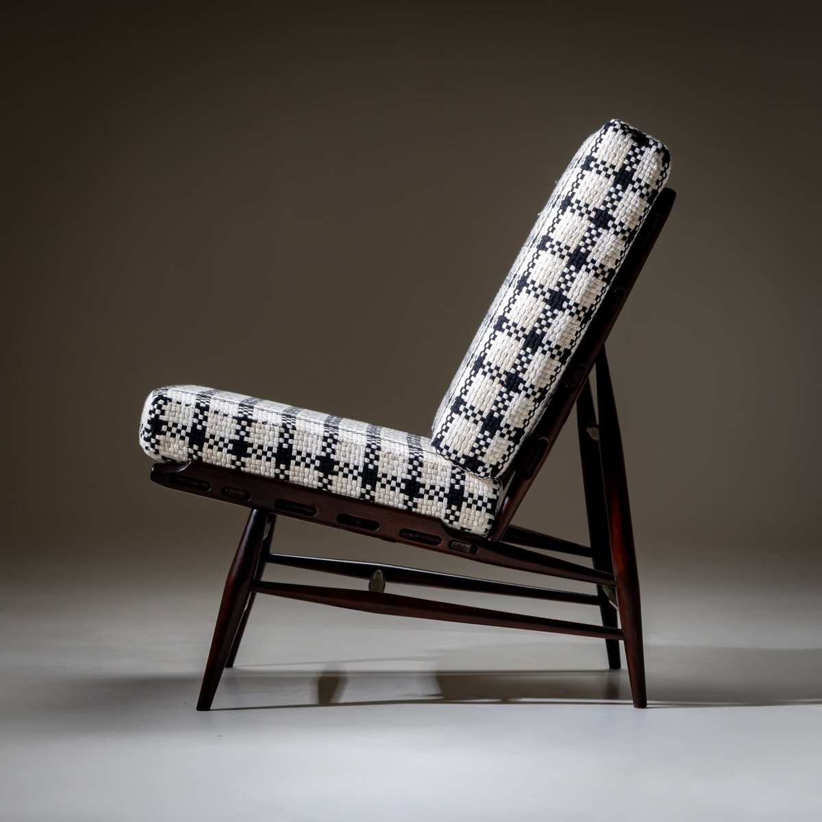 Pair Of Mid-century Lounge Chairs, Italy, 1950s-photo-4