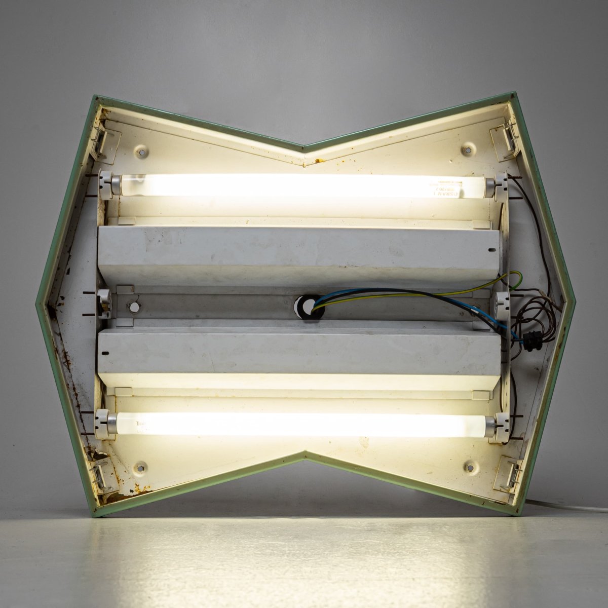 Paire de plafonniers, Italie, milieu du XXe siècle-photo-4