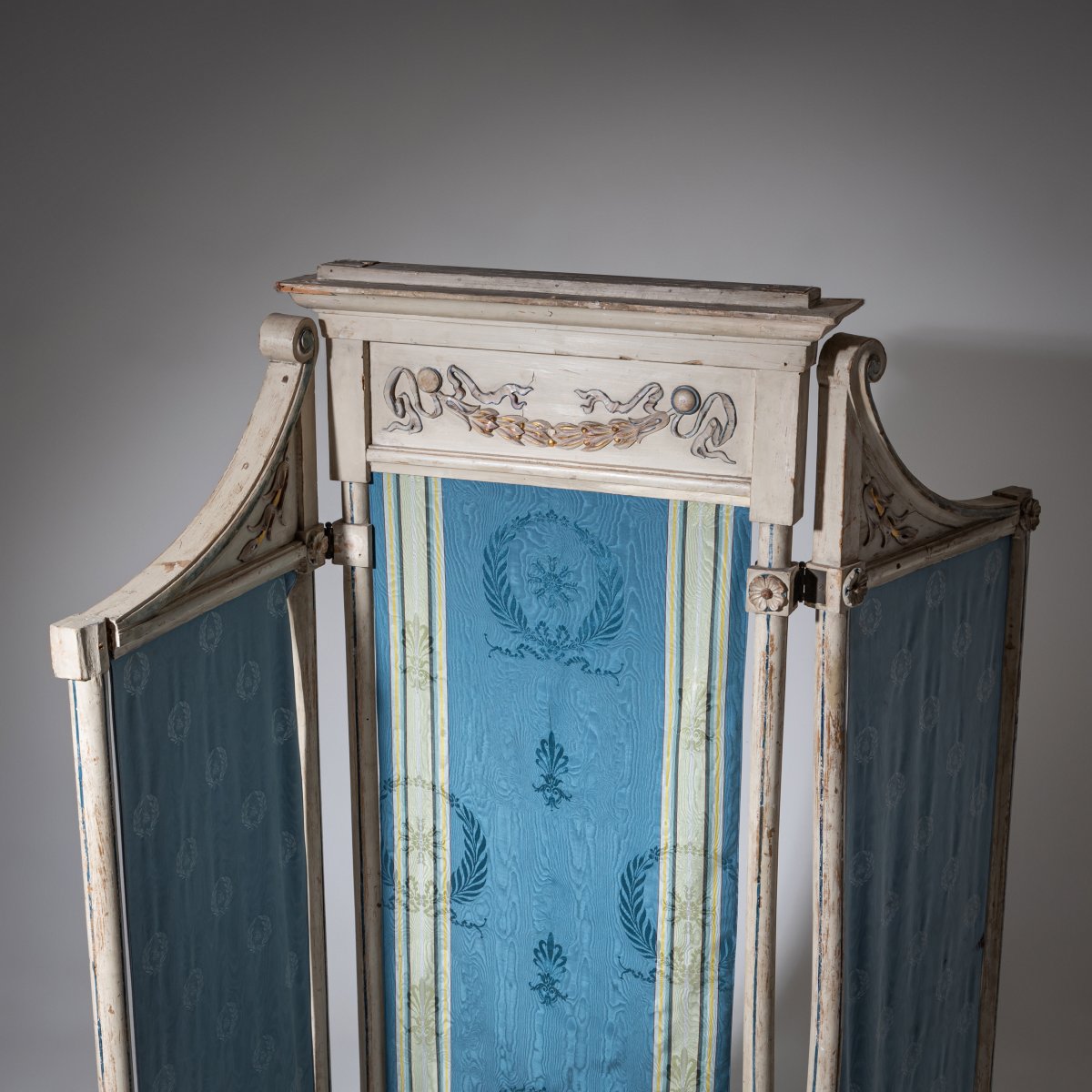 Paravent de style Louis XVI, XIXe siècle-photo-2