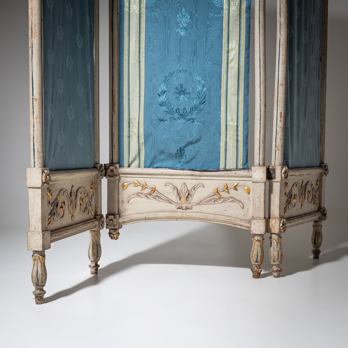 Paravent de style Louis XVI, XIXe siècle-photo-3