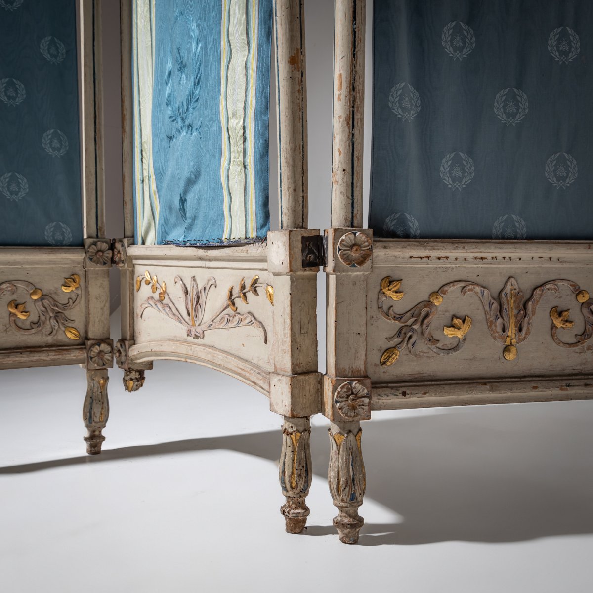 Paravent de style Louis XVI, XIXe siècle-photo-4