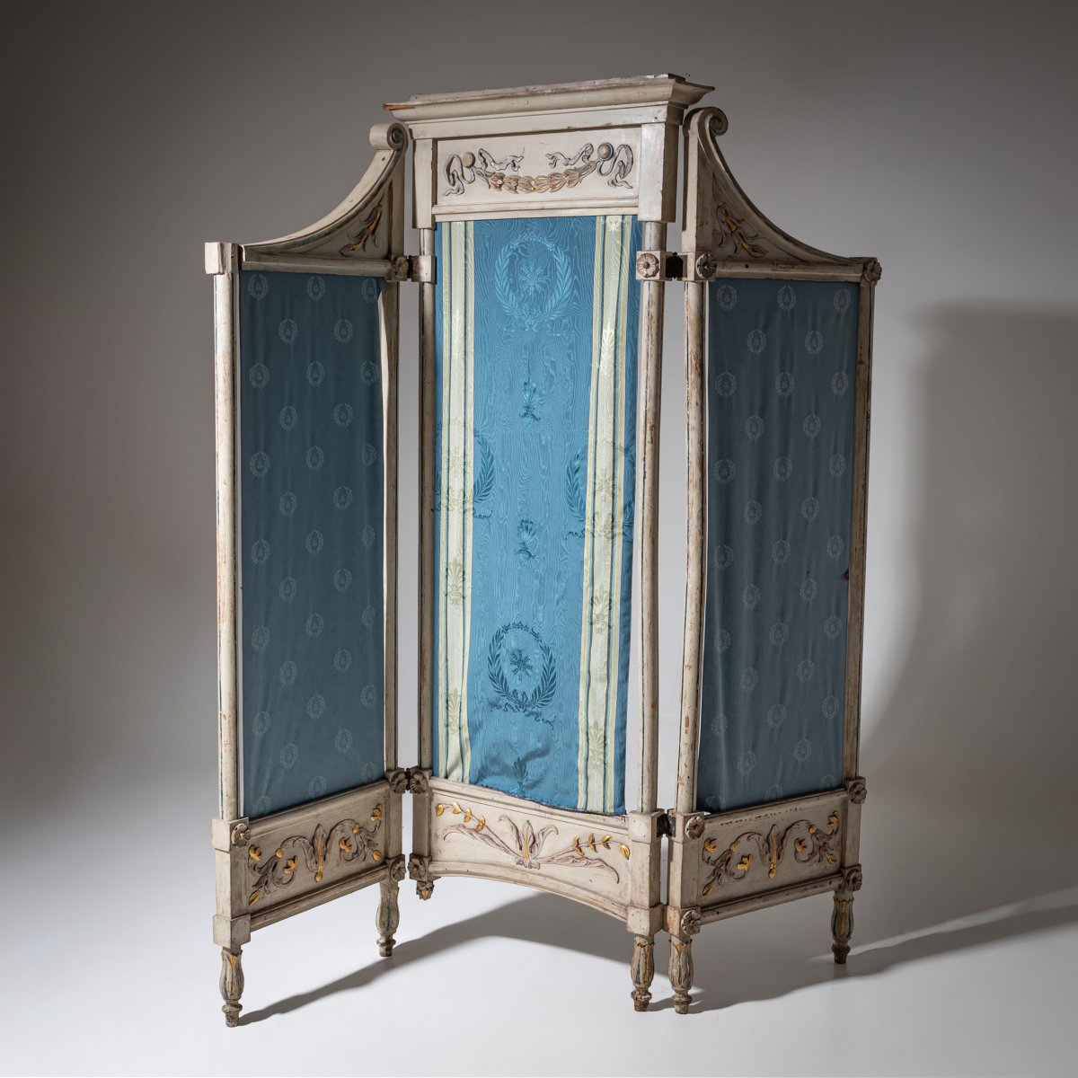 Paravent de style Louis XVI, XIXe siècle-photo-2