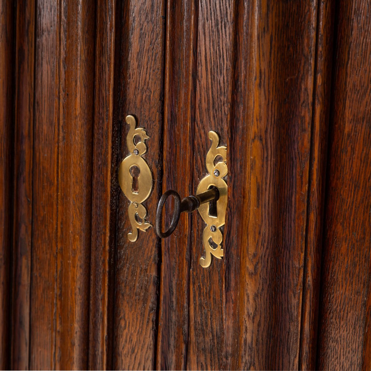 Armoire baroque en chêne, XVIIIe siècle-photo-3