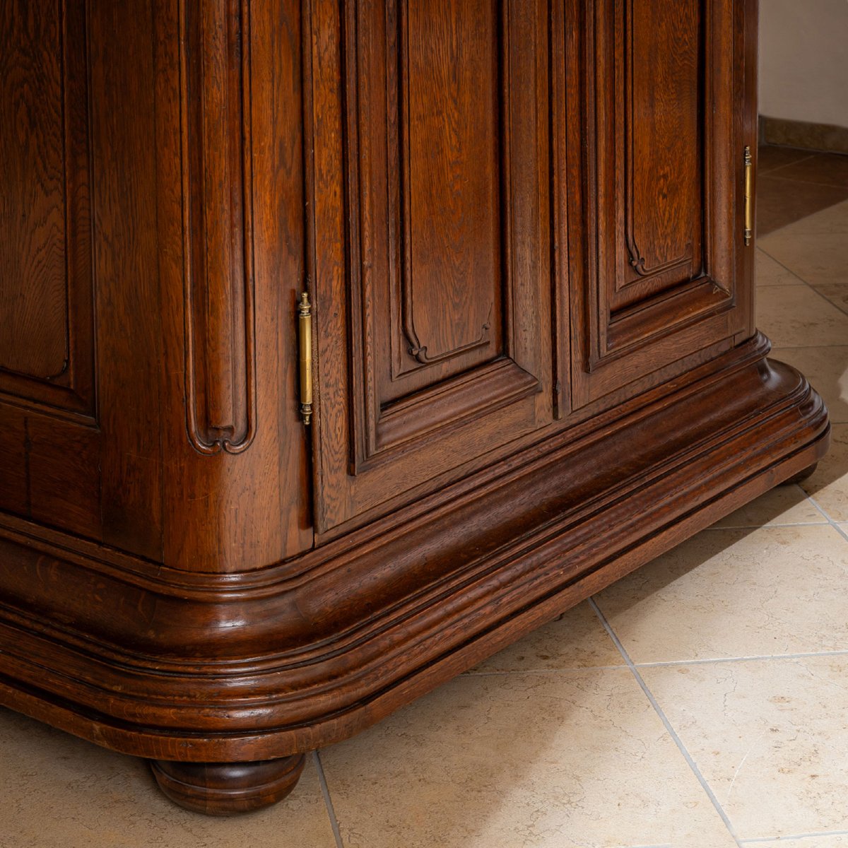 Armoire baroque en chêne, XVIIIe siècle-photo-7