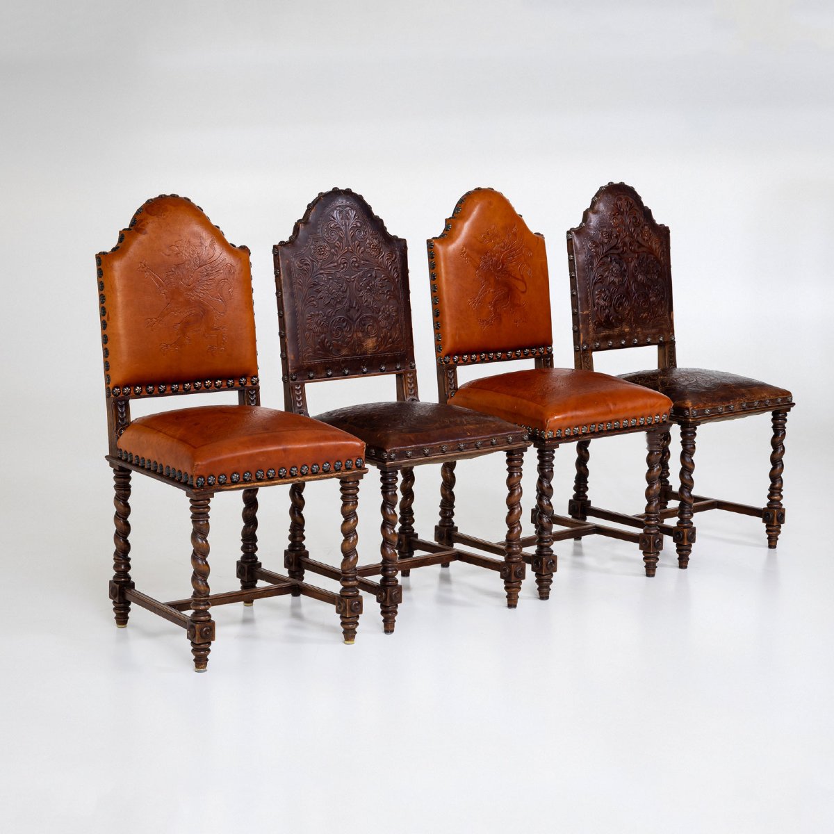 Chaises de salle à manger historiques, Allemagne, fin du XIXe siècle-photo-3