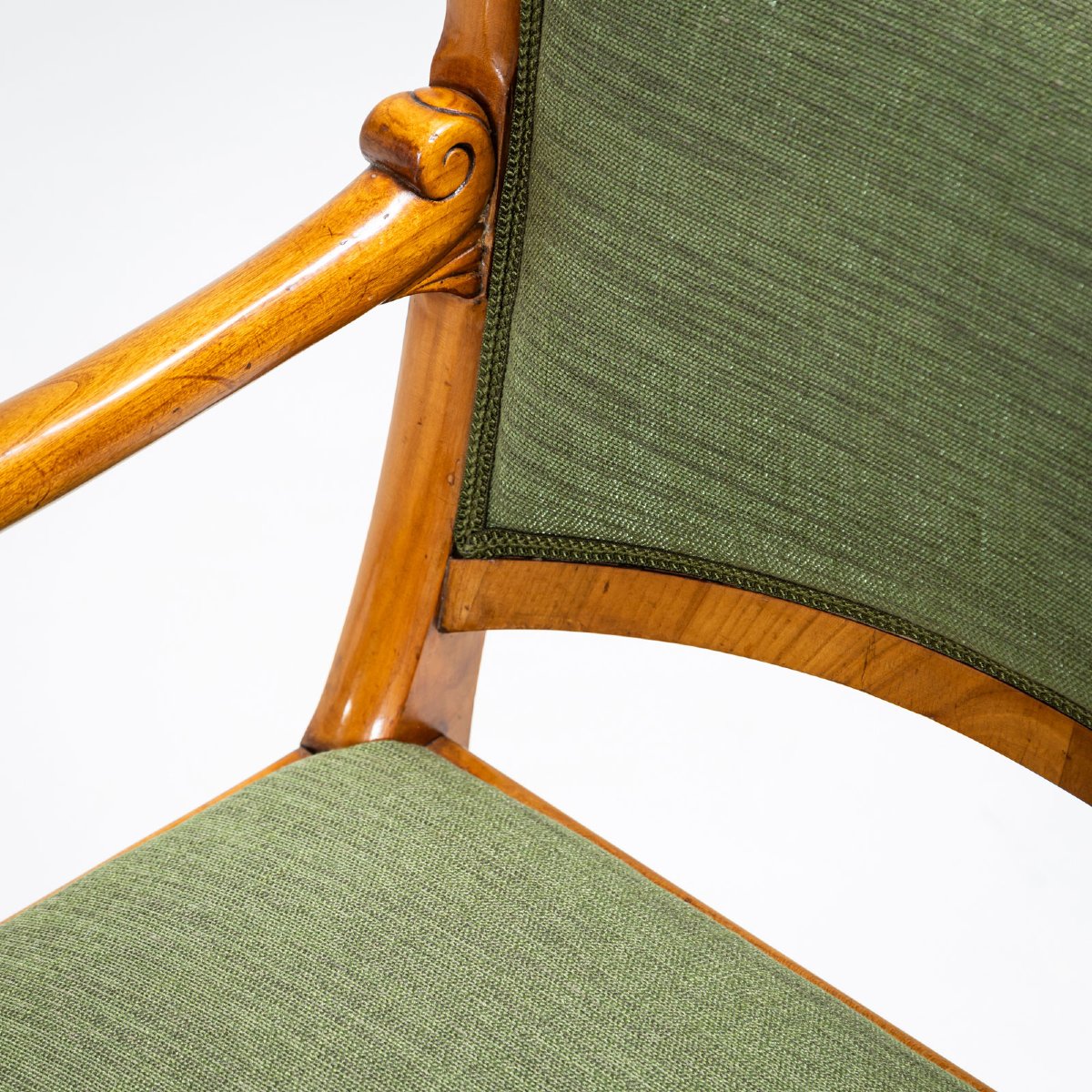 Set Of Four Armchairs, France, Early 19th Century-photo-8