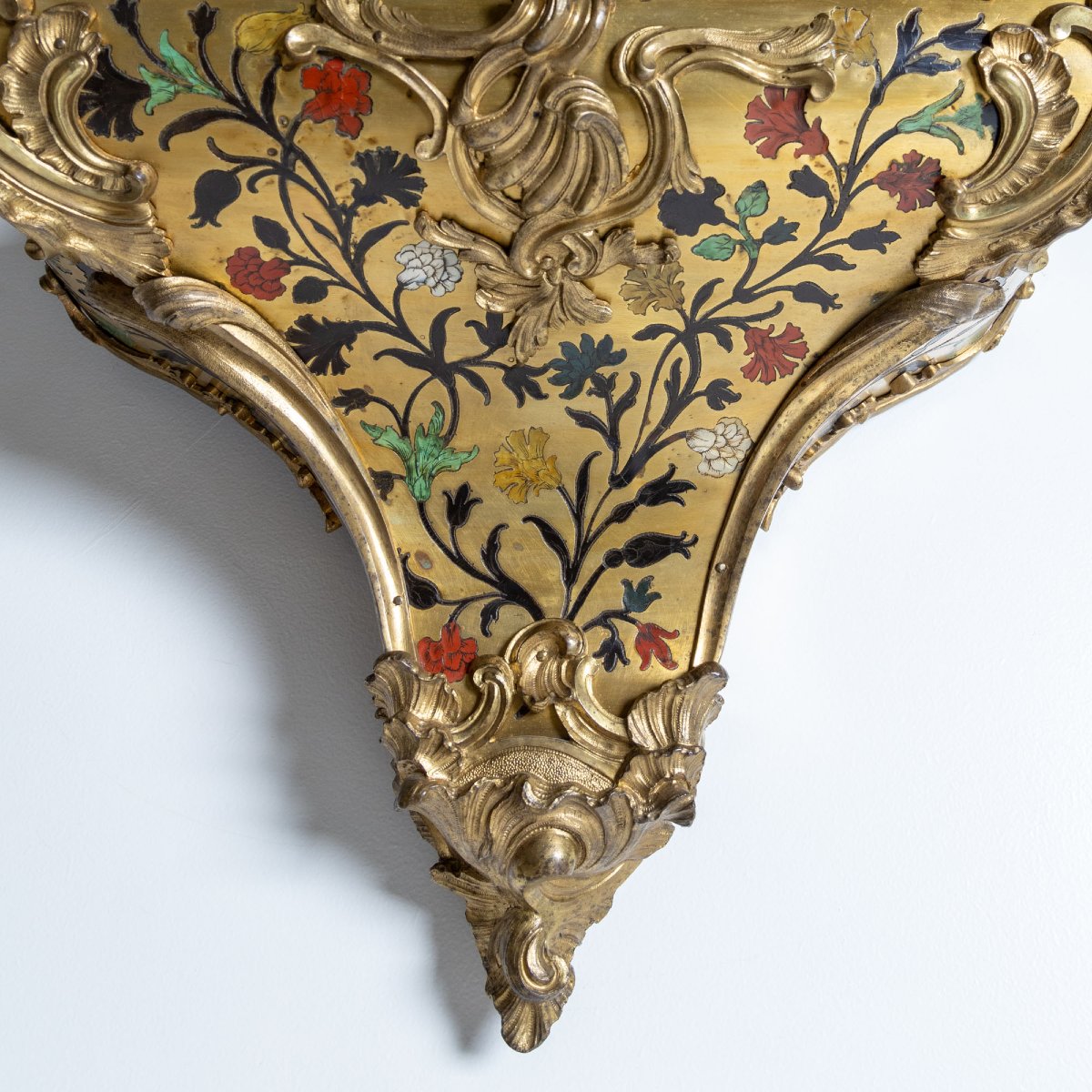 Large Louis XV Clock With Console, Signed Balthazar Lieutaud & Joffroy In Besançon, Mid-19th Century-photo-1