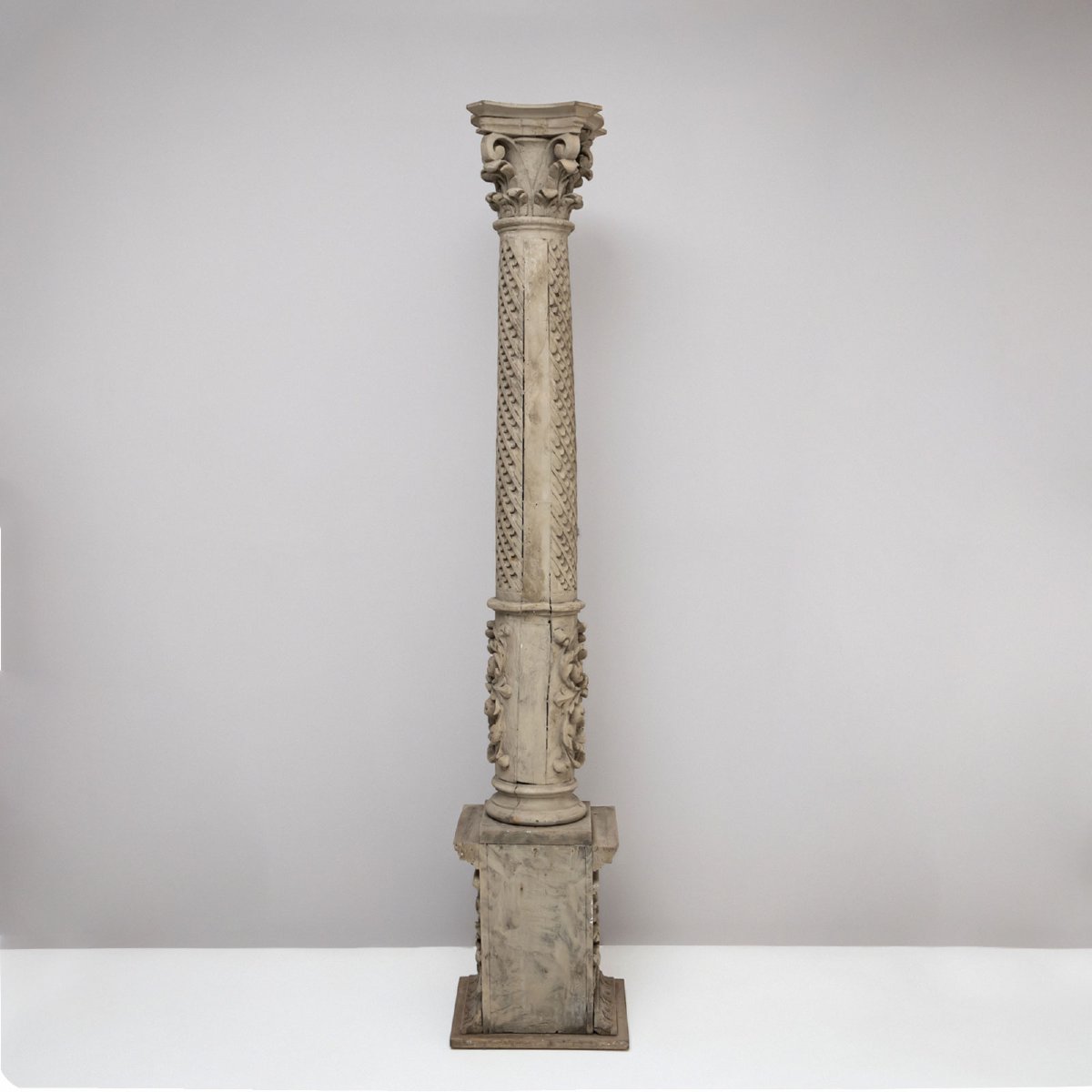 Historic Wooden Column, 19th Century-photo-8