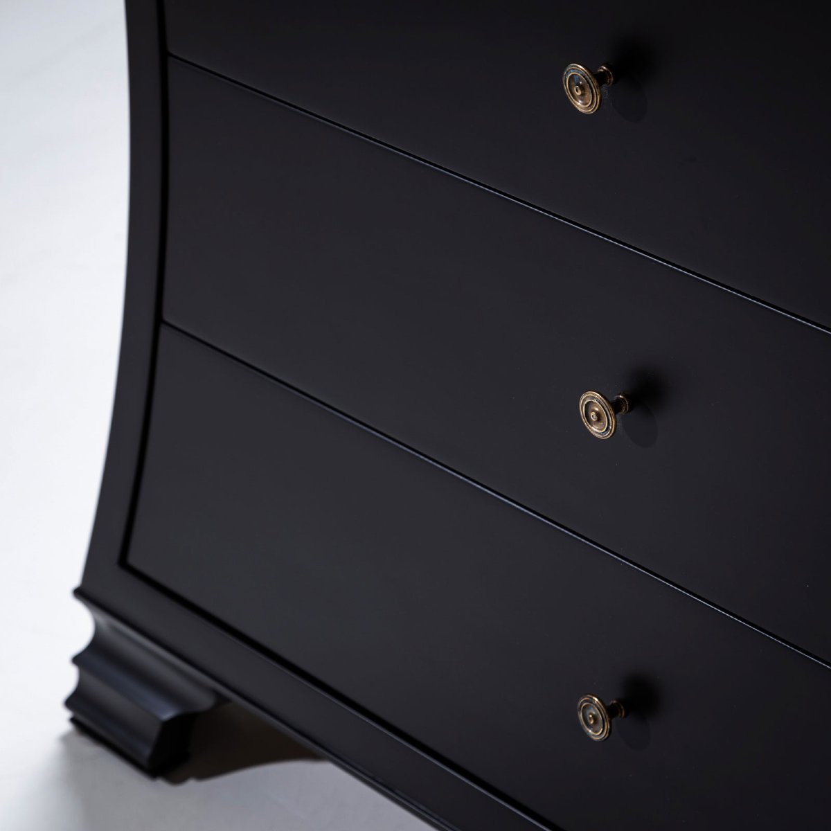 Paire de commodes trapézoïdales, fin du XXe siècle-photo-4