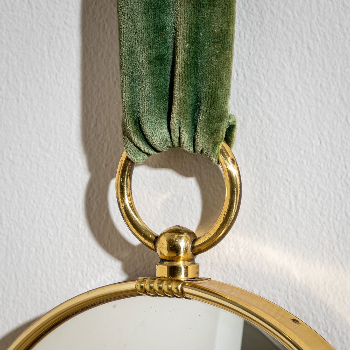 Wall Mirror In The Fornasetti Style, Italy, Mid-20th Century-photo-2