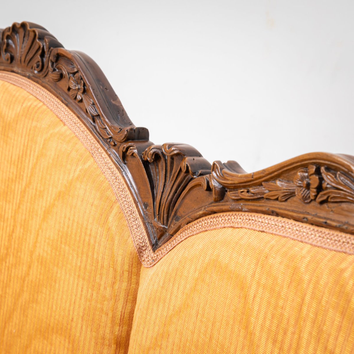 Three-seater Sofa In The Baroque Style, Second Half Of The 19th Century-photo-4