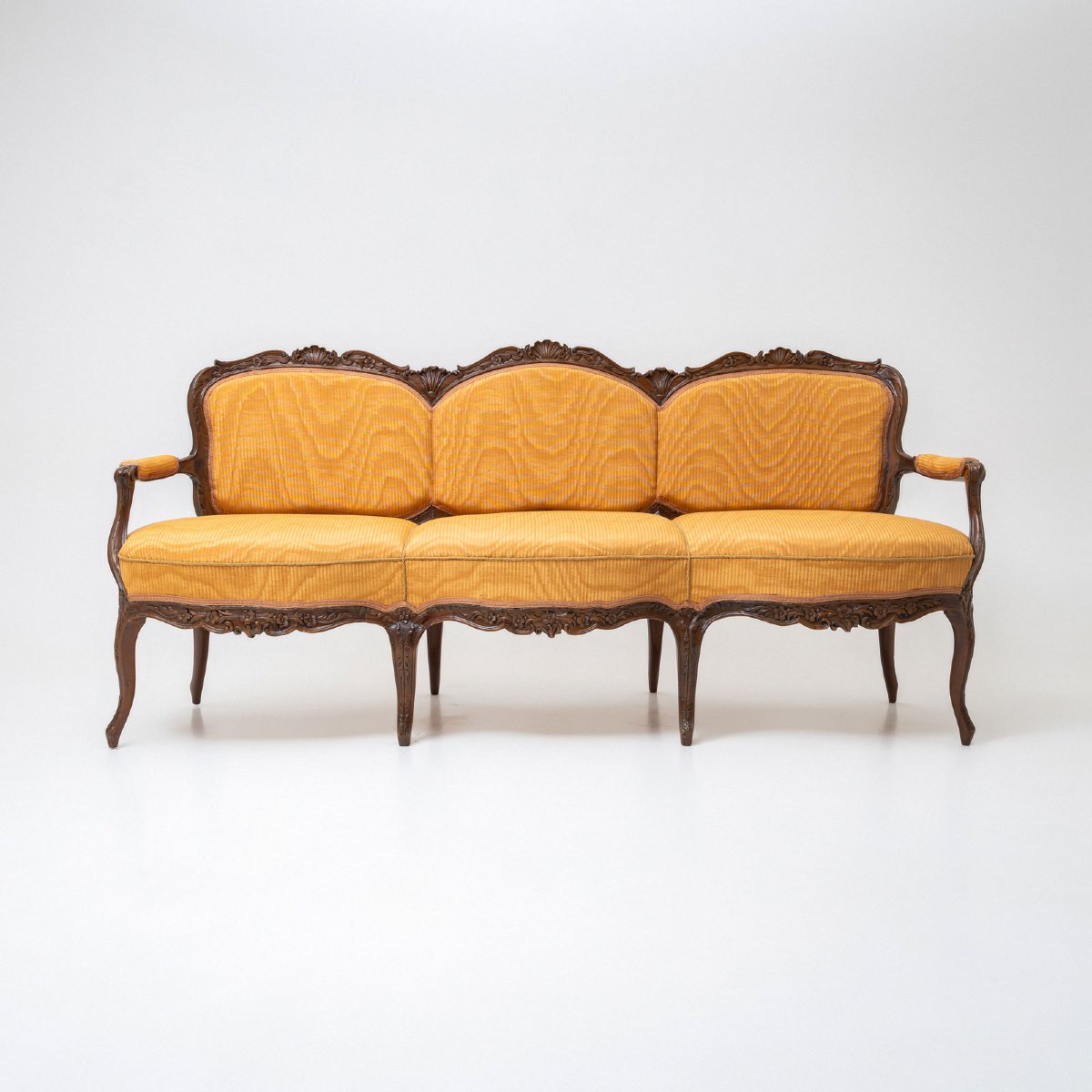 Three-seater Sofa In The Baroque Style, Second Half Of The 19th Century-photo-1