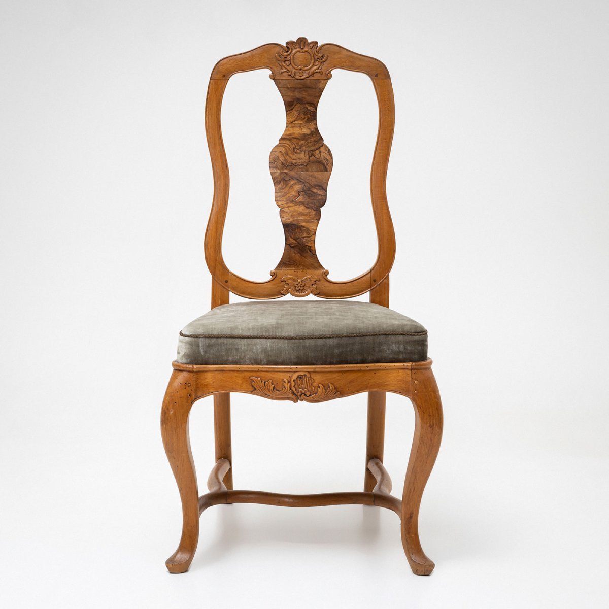 Chaise d'appoint baroque, XVIIIe siècle-photo-3