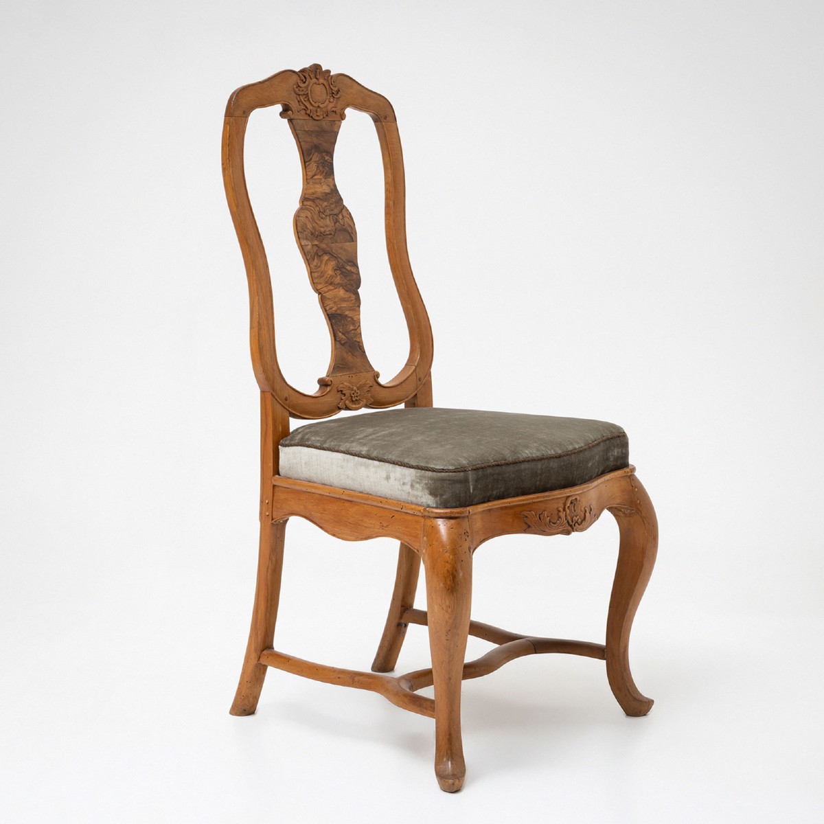 Chaise d'appoint baroque, XVIIIe siècle