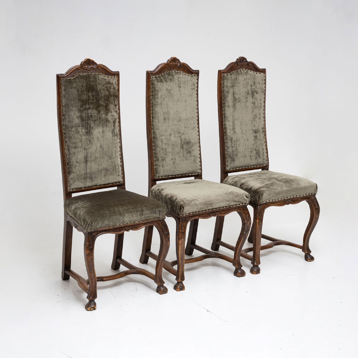 Chaises baroques Louis XV, XVIIIe siècle