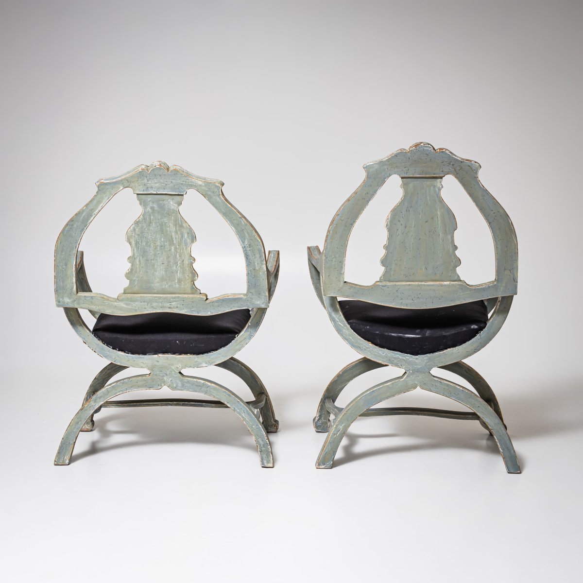 Pair Of Armchairs, Saxony, 18th Century-photo-4