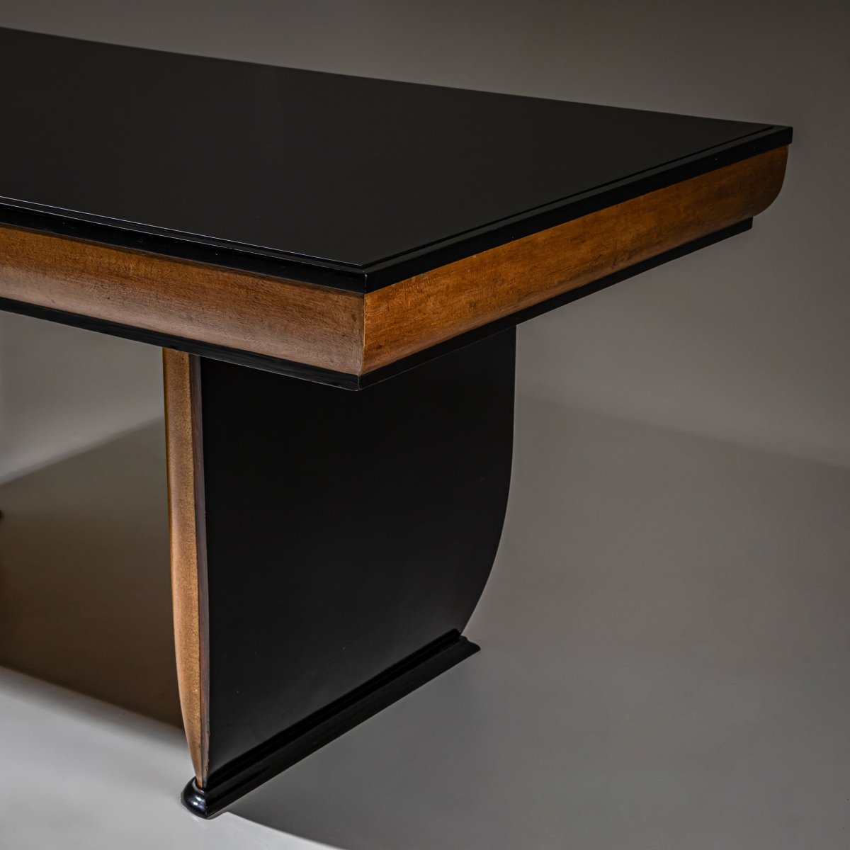 Table à manger Art déco dans le style d'Osvaldo Borsani, Italie, vers 1940-photo-3