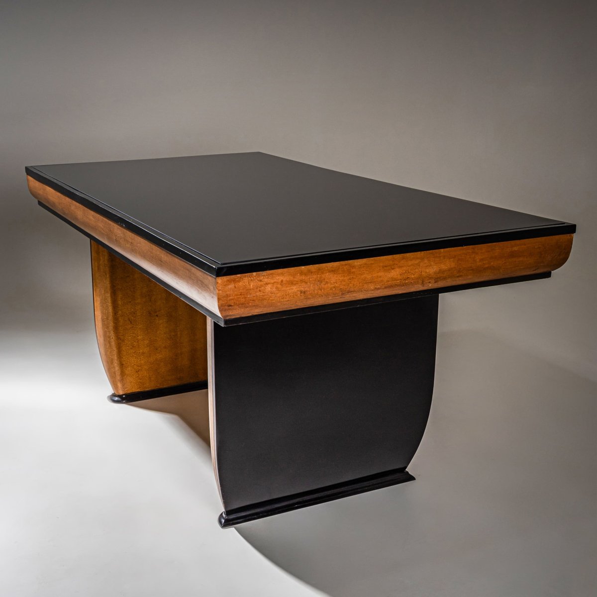 Table à manger Art déco dans le style d'Osvaldo Borsani, Italie, vers 1940-photo-3