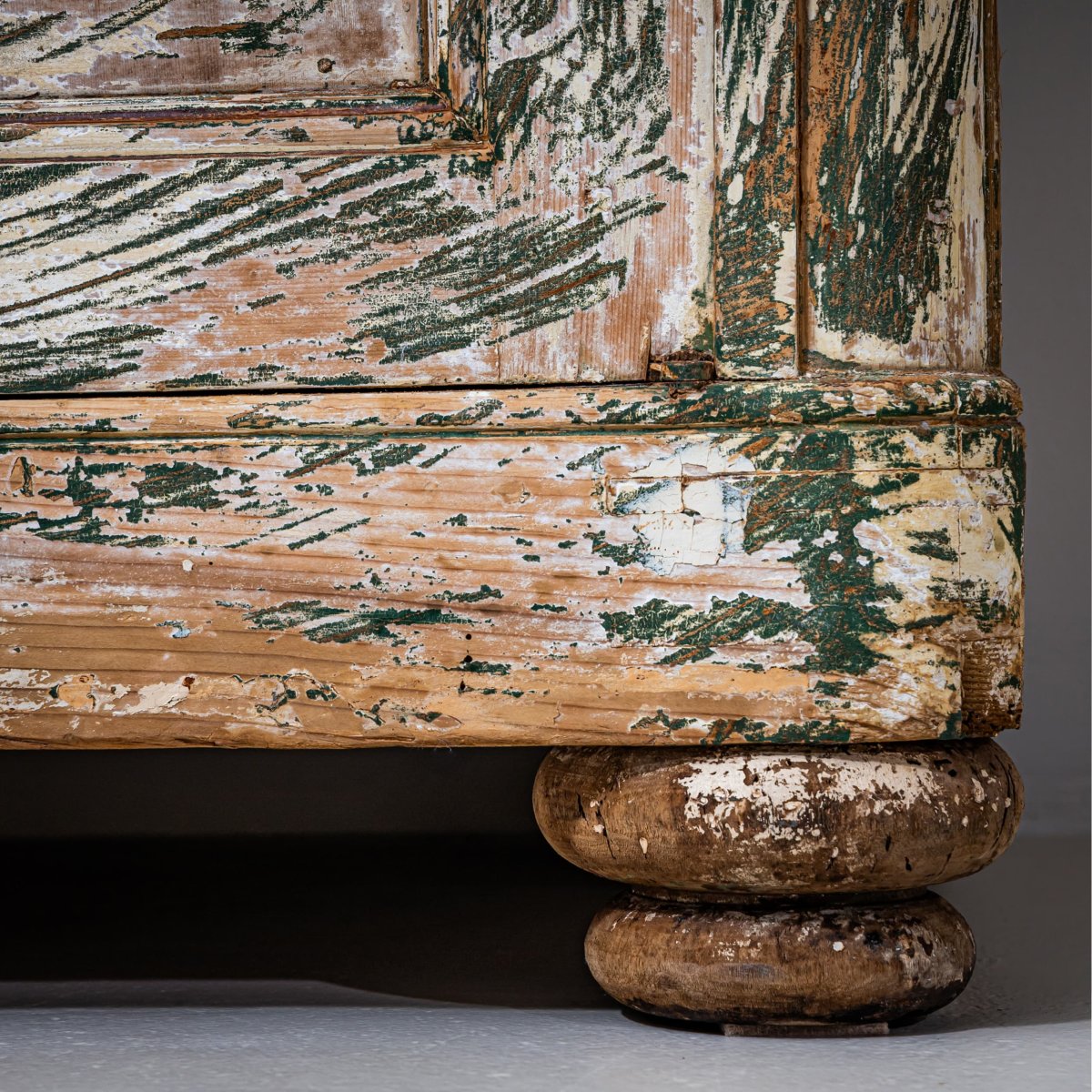 Paire de grandes bibliothèques peintes, Italie, vers 1840-photo-2