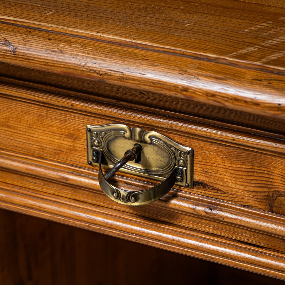 Late 19th-century Gründerzeit Desk With Upper Section-photo-2