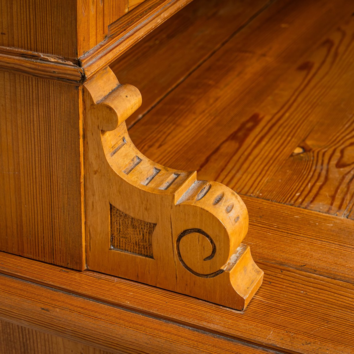 Late 19th-century Gründerzeit Desk With Upper Section-photo-6