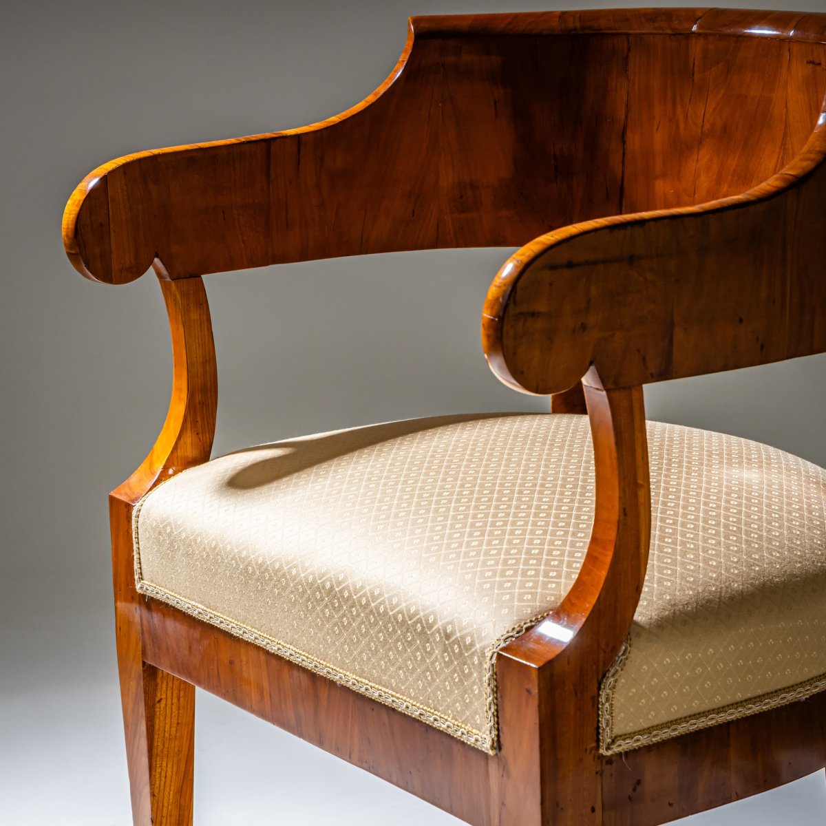 Biedermeier Armchair, Circa 1830-photo-2