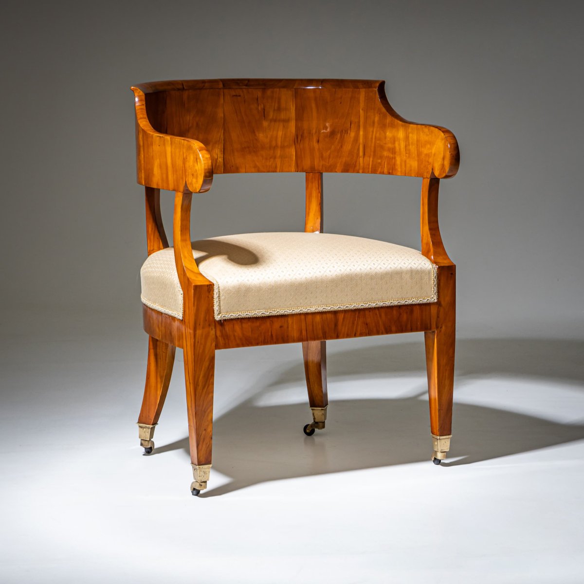 Biedermeier Armchair, Circa 1830-photo-1