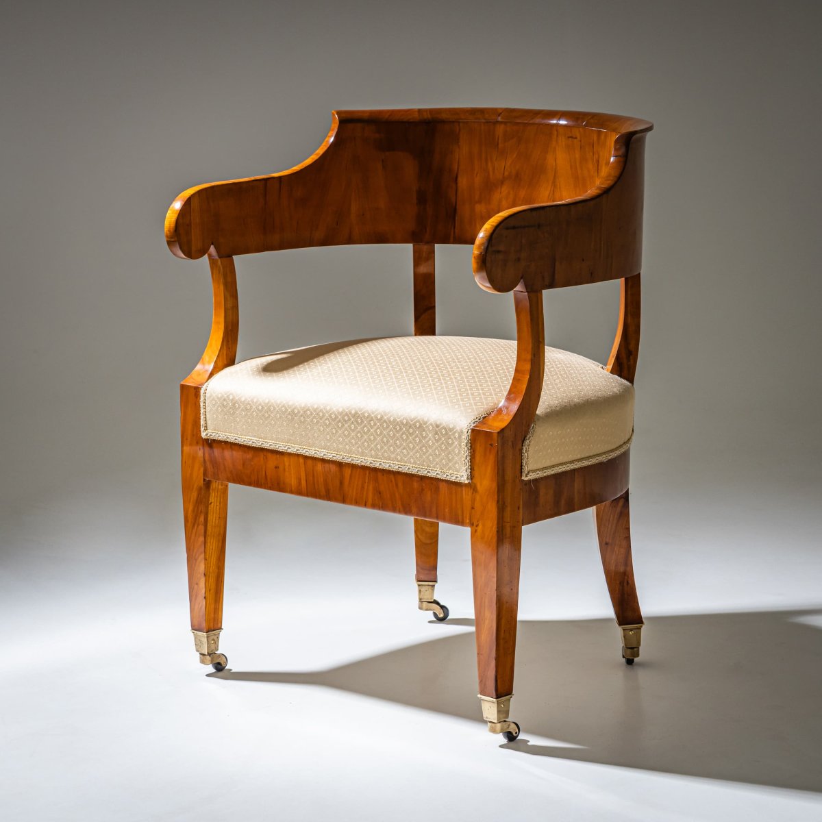 Biedermeier Armchair, Circa 1830-photo-3